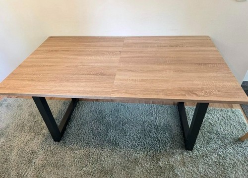 Esstisch Denver Artisan Eiche anthrazit 160-200x90 cm Esszimmertisch - Bild 5 von 6