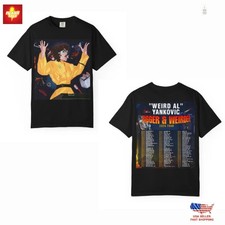 Weird Al Yankovic Bigger Weirder 2026 Tour T-Shirt Unisex Full Size Tee