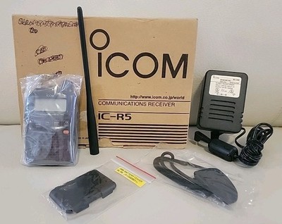New JAPAN Vintage ICOM IC-R5 Wideband AM/FM WFM Compact Receiver/Scanner
