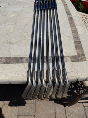 Ping ISI Beryllium Nickel Iron Set 3 - W Red Dot Right-Hand Med. Steel Shafts