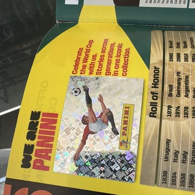 Panini We Are Panini FIFA World Cup Soccer Sports Sticker Single