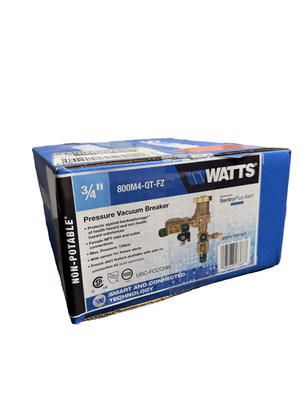 Watts 3/4 in. Bronze Anti-Siphon Pressure Vacuum Breaker w/ Quarter Turn Shutoff