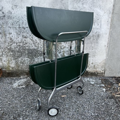 Kartell Gastone tavolino pieghevole Verde Design Antonio Citterio vintage - Imagen 15 de 15
