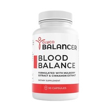 Glyco Balancer Blood Balance Health Support Dietary Supplement 30 Capsules