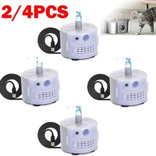 2/4PCS SMA-800 USB Round Water Pump Stainless Steel Pet Water Dispenser Pump US
