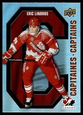 Eric Lindros #CC-10 2021-22 Upper Deck Tim Hortons Team Canada Canada's Captains