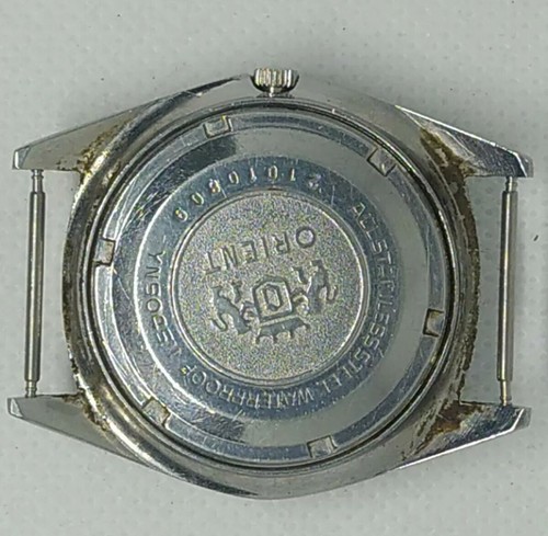 Orient Uhr 3 Sterne Tag/Datum 904511 Automatik 21 J. Original funktionierend Vintage - Bild 2 von 12