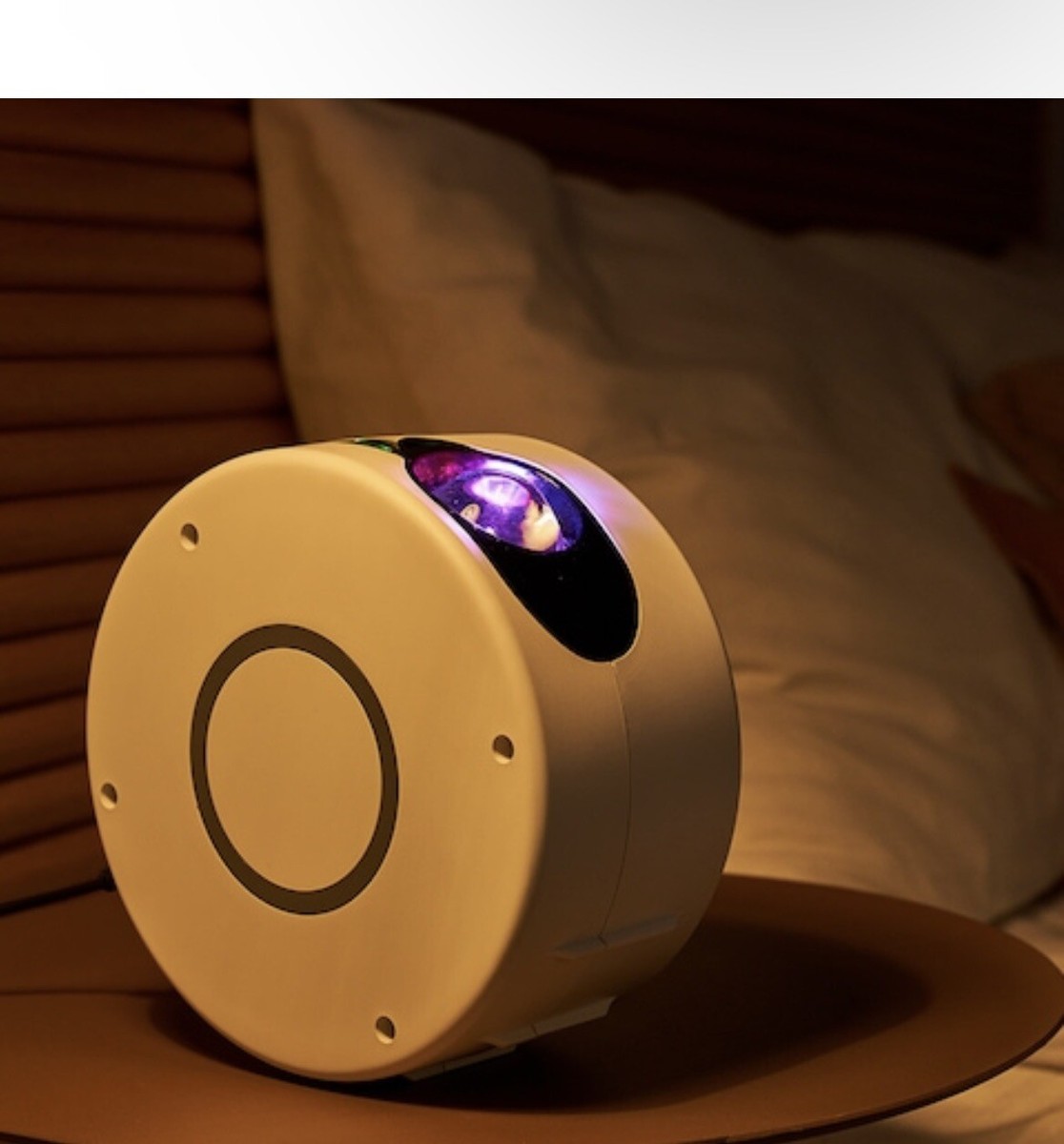 Homes] Aurora Star Projector Mood Light _White BTS