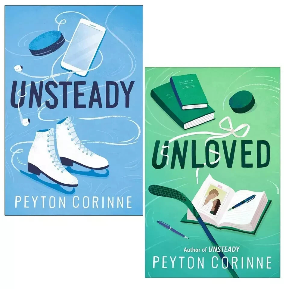 Undone Series 2 Books Collection Set by Peyton Corinne Unsteady, Unloved