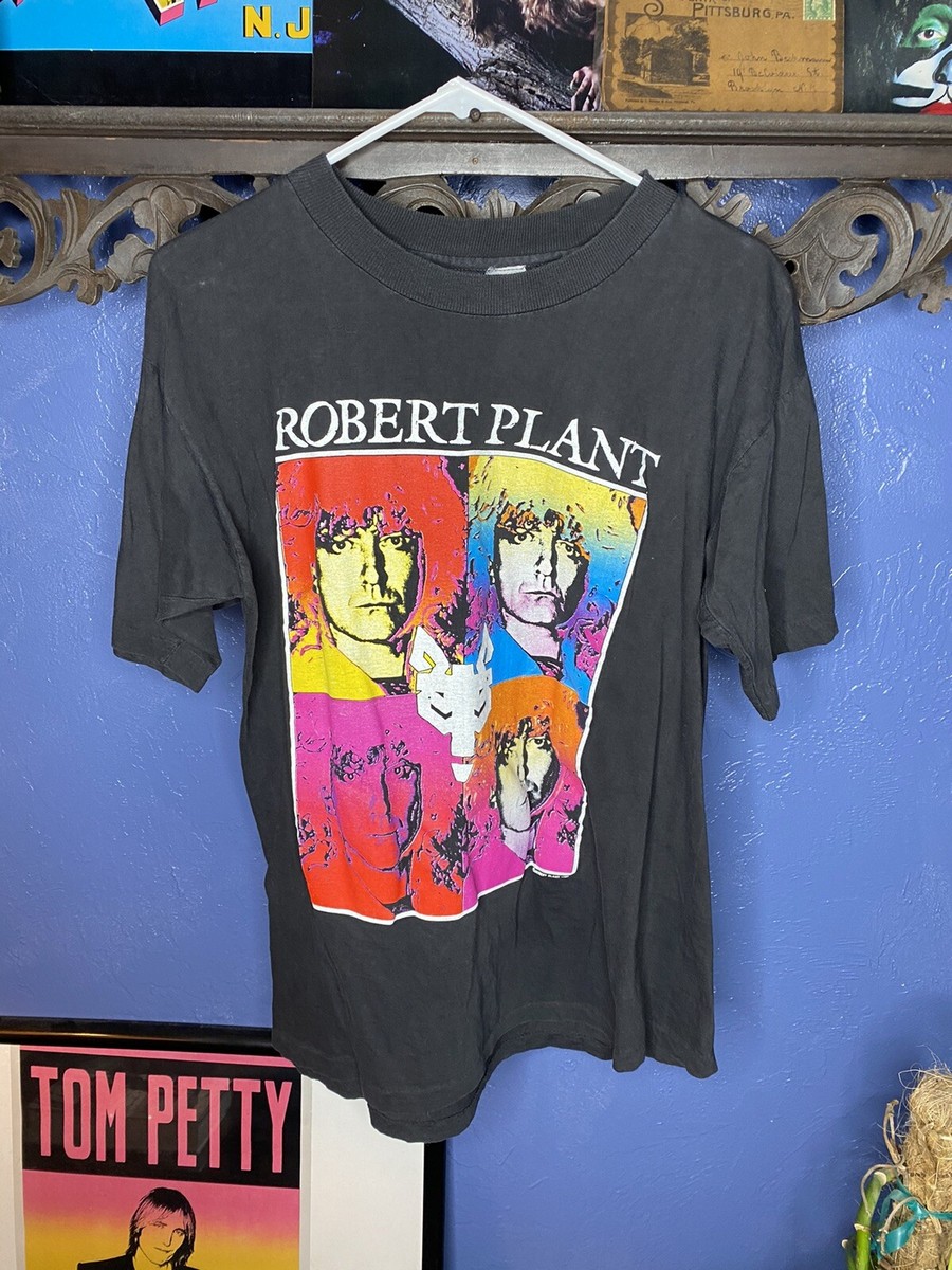Vintage Robert Plant T Shirt 1990s Vtg Mens Large Preowned 90s 