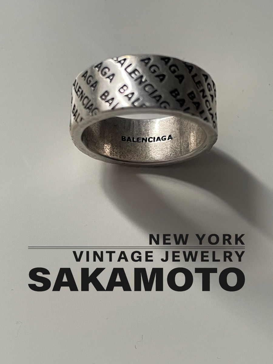 Balenciaga Vintage Silver Ring | eBay