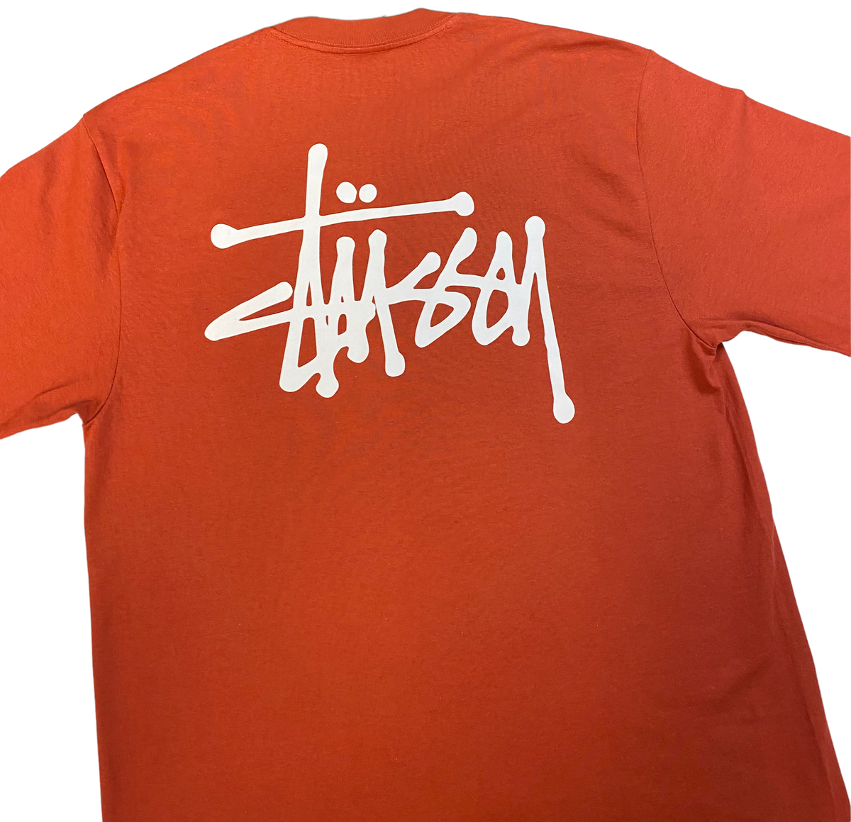 Stussy Mens Basic Long Sleeve T-Shirt - Black / White / Navy