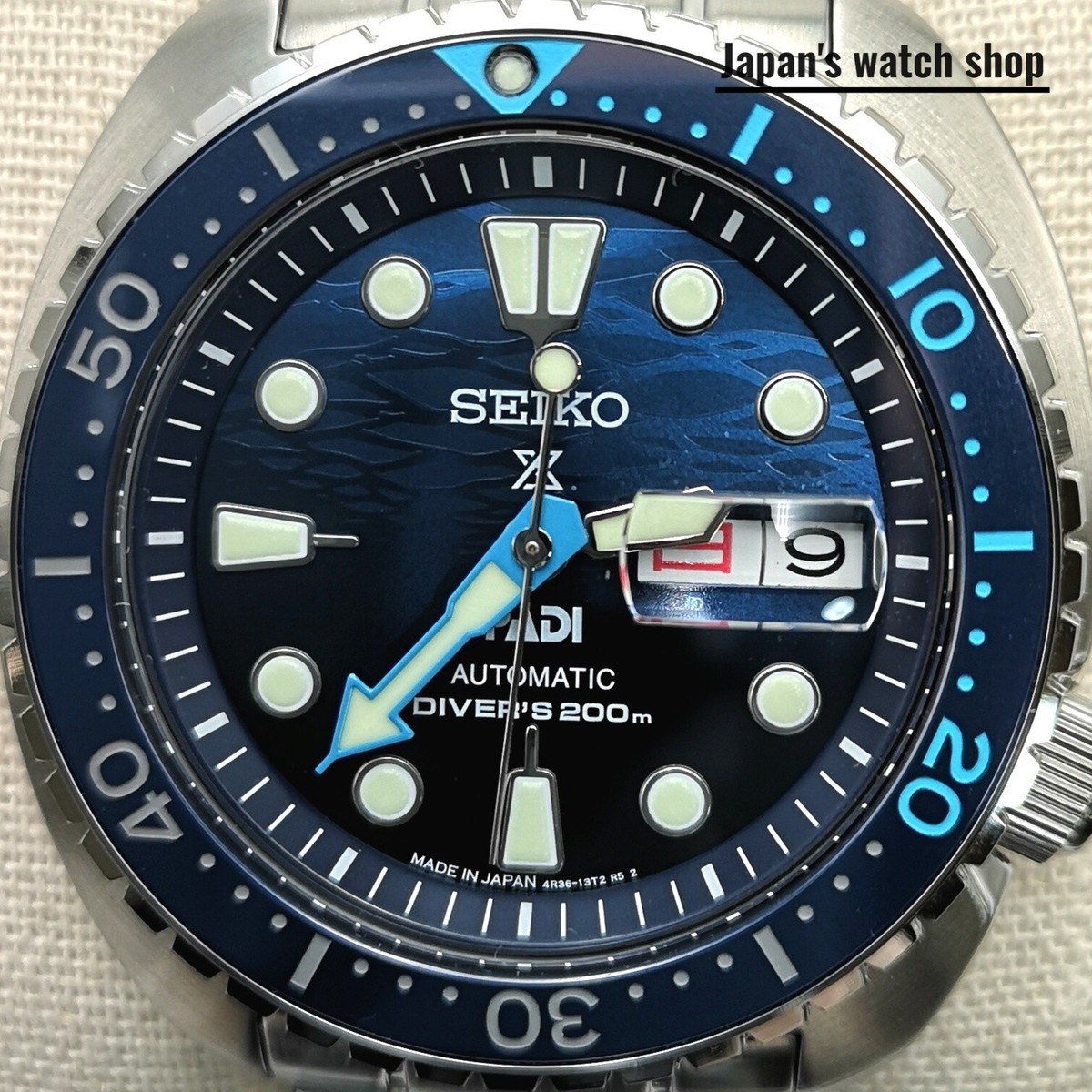SEIKO PROSPEX SBDY125 Blue PADI Special Edition Automatic Men's