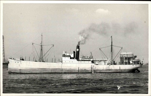 Schiffsfoto-AK Ship Real Photo ~1950/60 Marine Seefahrt Frachtschiff Ragunda