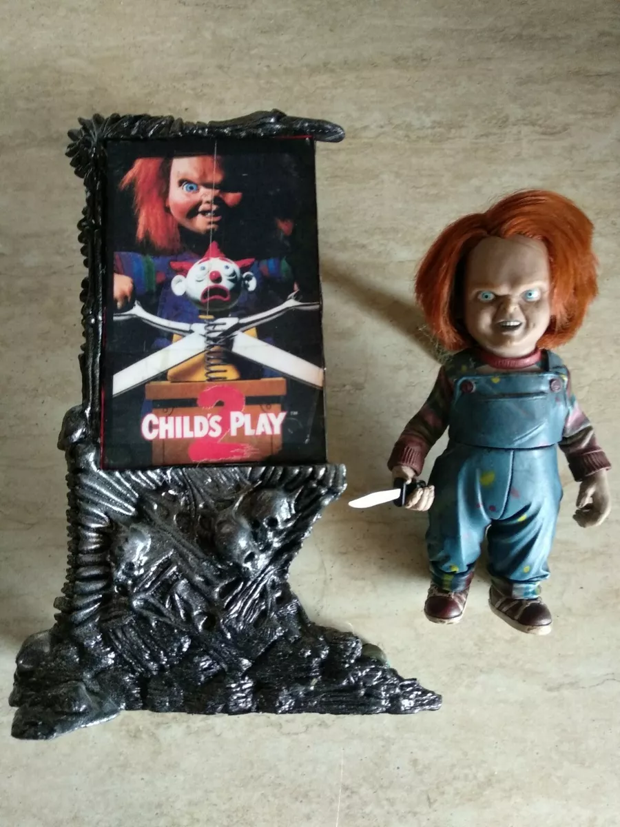 Child's Play 2 CHUCKY 12 Figure McFarlane Toys Movie Maniacs Doll Bride of  NEW!