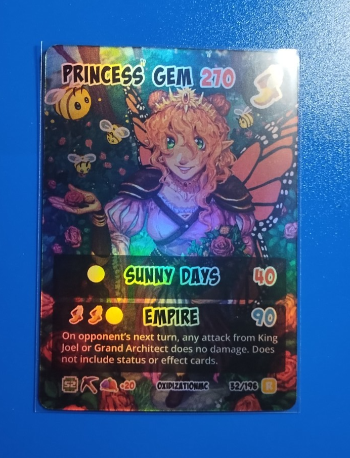 Hermitcraft TCG Series 2 Alter Ego HOLO/FOIL Single Cards - Near Mint Condition, Already Sleeved In CREO Card Sleeves For Protection