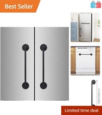 Magnetic Refrigerator Door Handle, 2 Pack - Super Strong Pull Handle Set