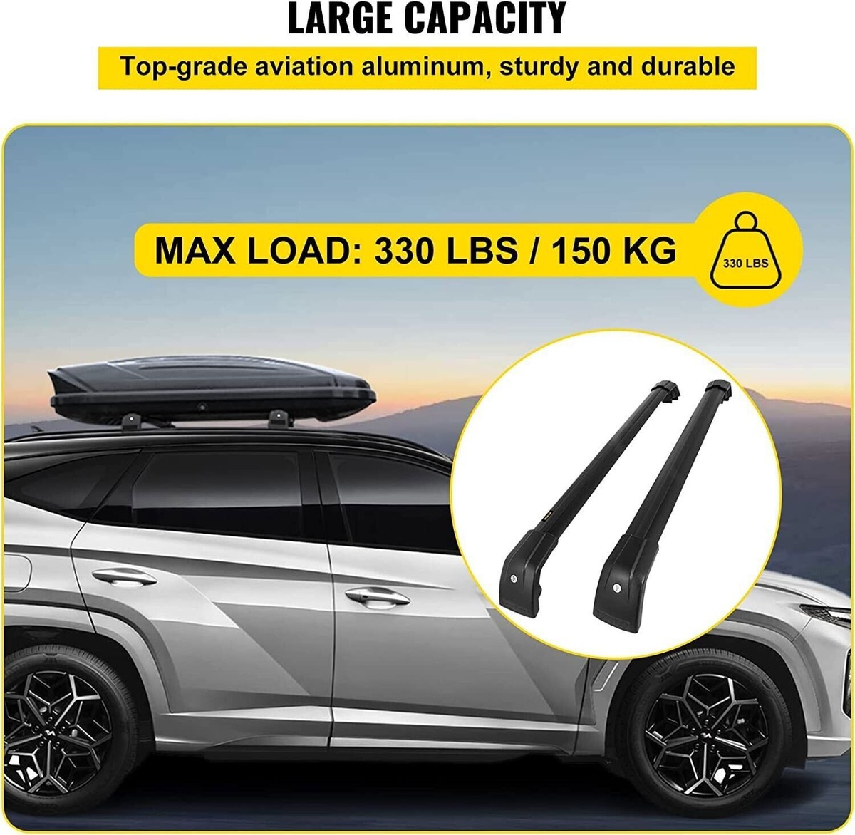 2Pcs Running Boards Fit for ALL NEW Honda Passport 2026 Side Step