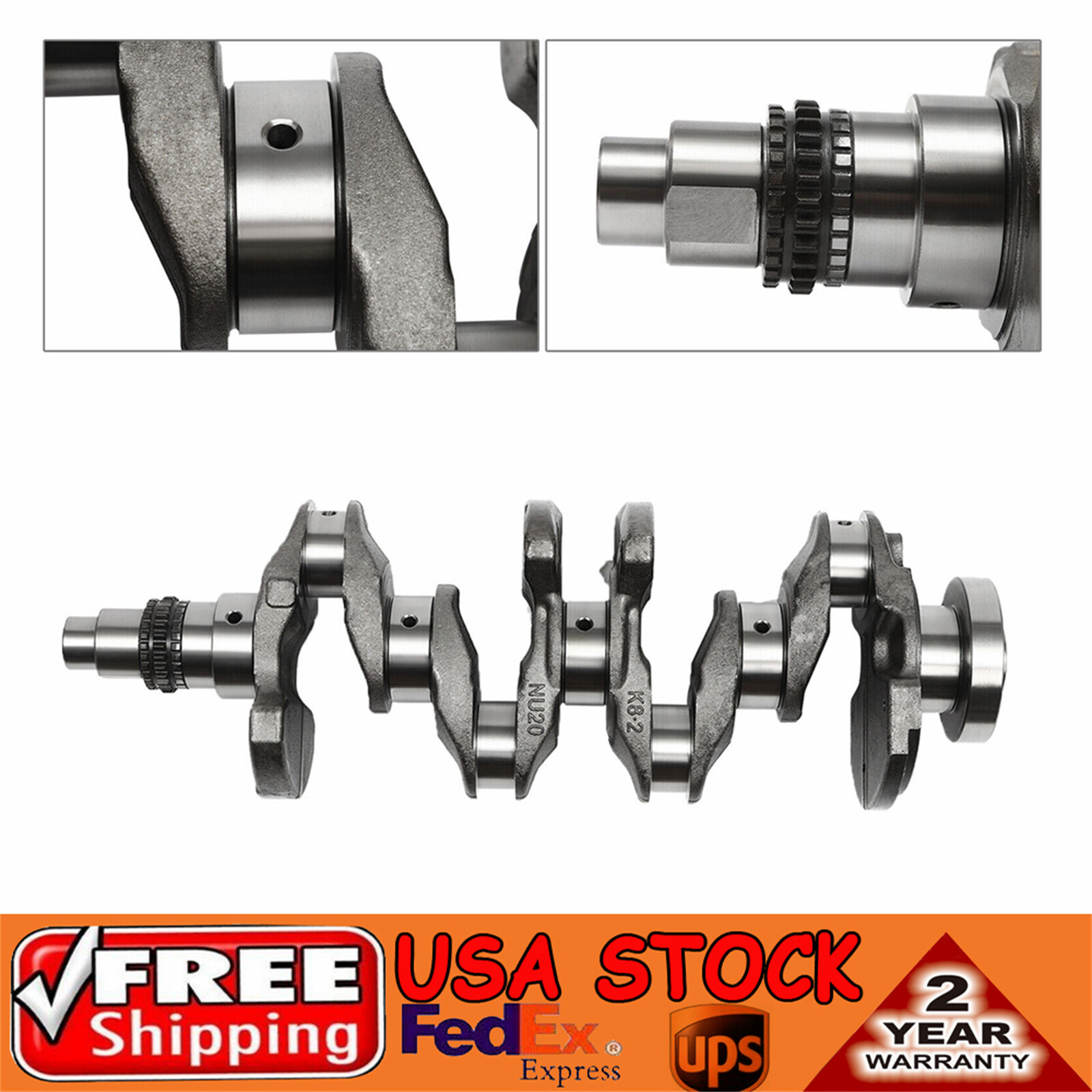 2.0L Engine Crankshaft For Elantra Kona 2017-2018 2019 2020 Engine Crankshaft