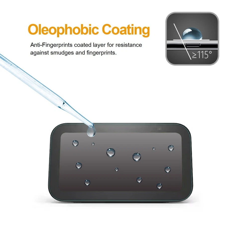 2X Supershieldz Tempered Glass Screen Protector for Amazon Echo Show 5 (3rd Gen) - Image 4 of 4