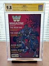 WWE #1 Then Now Forever New Day SIGNED + CVR ARTIST UNICORN REMARK BOOM! STUDIOS