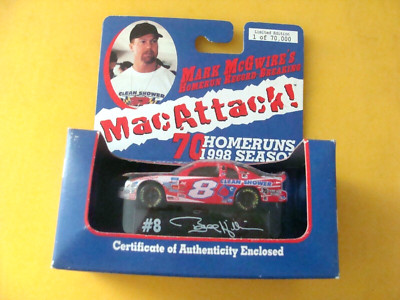 #8 BOBBY HILLIN JR     MARK MCGWIRE's MAC ATTACK CHEVY    MAISTO '99 1:64