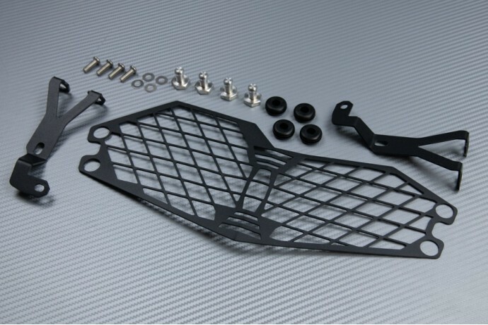 Grille de phare pour BMW F750 GS pare-pierre en aluminium et polycarbonate