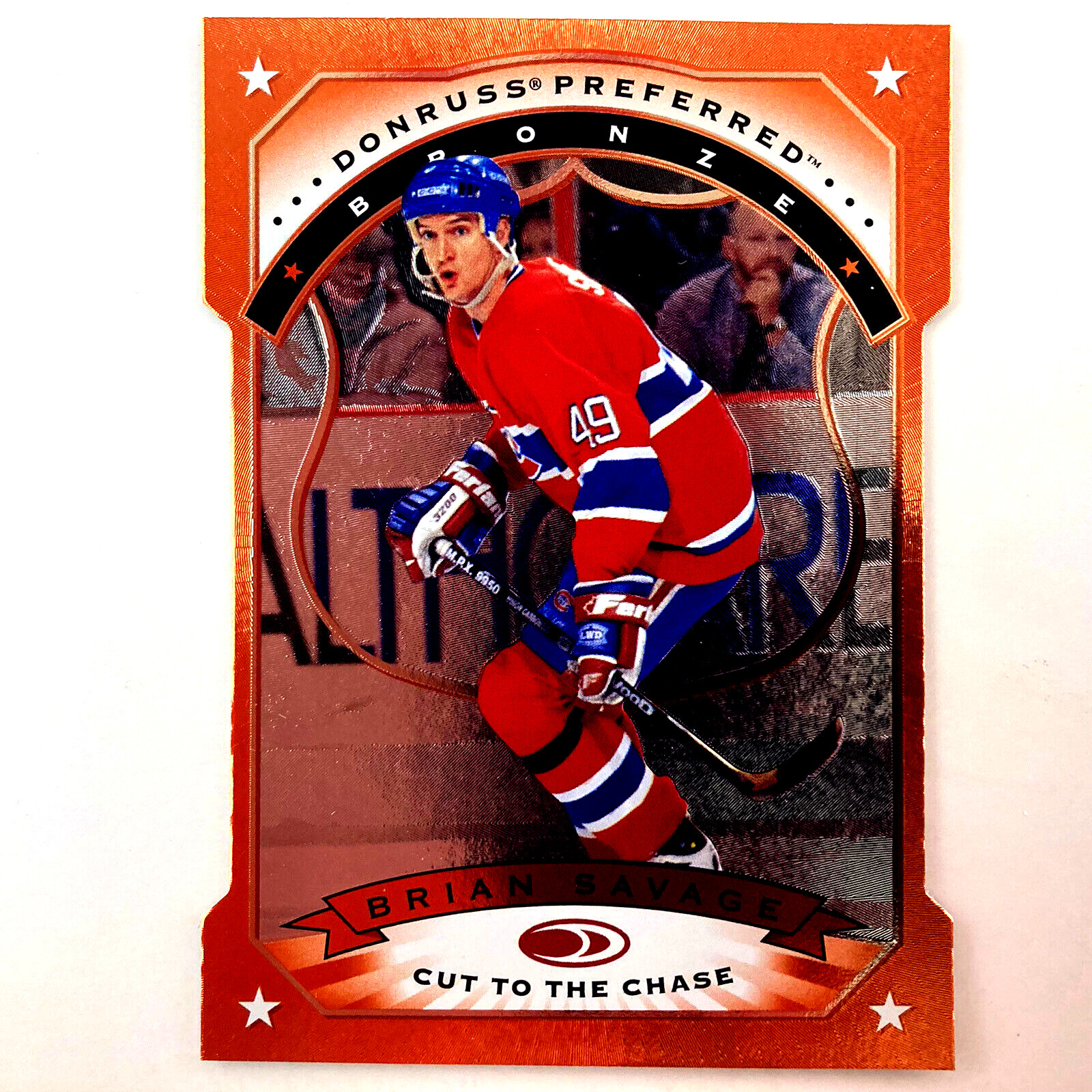 Brian Savage 1997-98 Donruss Preferred Cut to the Chase #62 Montreal Canadiens