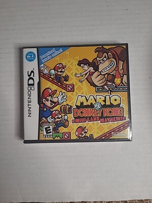 Mario vs. Donkey Kong: Mini-Land Mayhem (Nintendo DS, 2010) Factory Sealed New