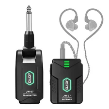 JOYO 2.4G Wireless in Ear Monitor System Auto Pairing Stereo Transmitter Receive