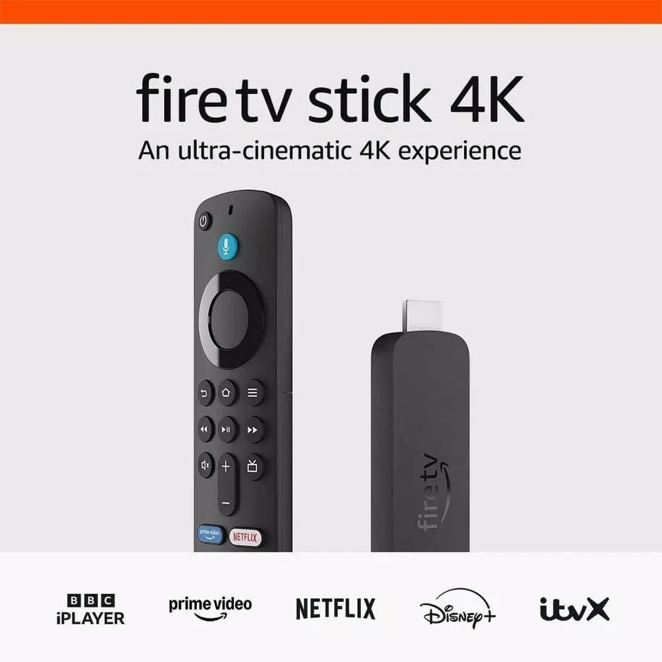 New Amazon Fire TV Stick 4K - Alexa Voice Remote, Wi-Fi 6 Ultra HD (2024) Media - Image 3 of 4
