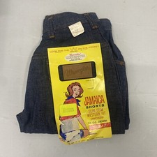 Vintage Wrangler Sanforized Shorts 60s 70s Blue Bell Deadstock Cowboy 10oz Slim