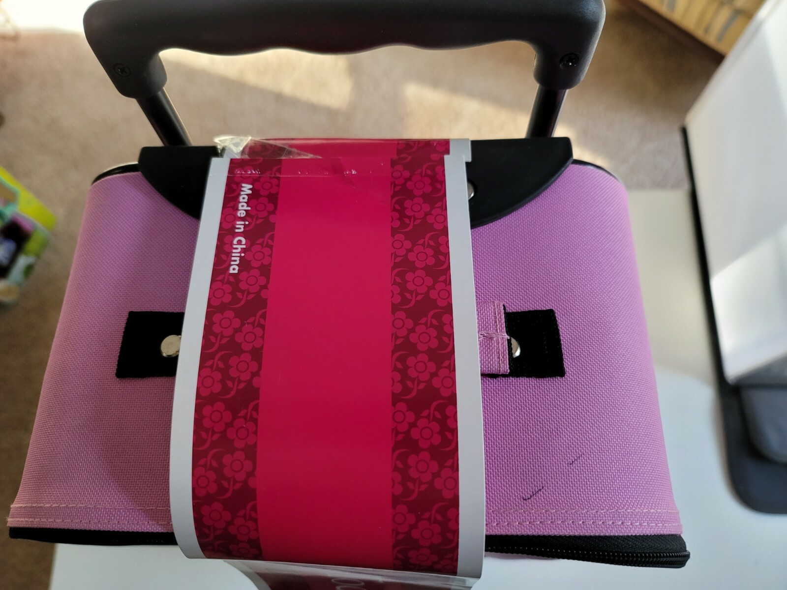 Doll Suitcase-Today's Girl for 18" Dolls, On Wheels with Handle, Fun To Grandmas