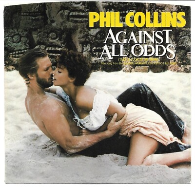 Picture Sleeve ONLY: Phil Collins: ''Against All Odds'' - from his '84 hit - NM!