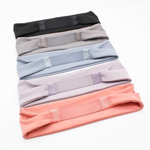 HEADBAND Thin Stretch Sports Yoga Gym Hair Band Wrap Sweatband Womens Mens Gift - Picture 8 of 30