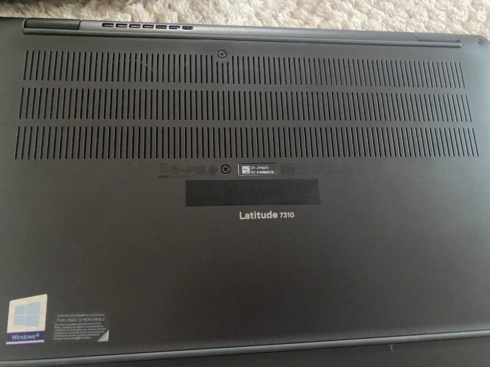 Dell Latitude 7310 - i5 10th Gen - 13.3" Screen - 8GB RAM 256GB SSD - Windows 10 - Image 3 of 4