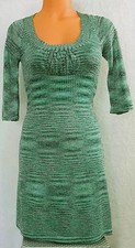 NWT GUESS Juniors Green Aquamarine Metallic Dress(Size M, L) MSRP$108.00 NEW
