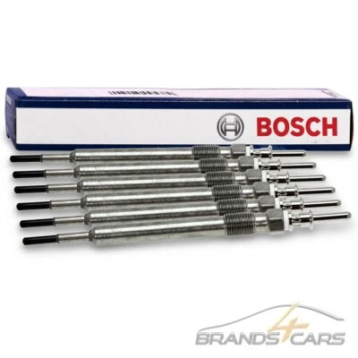 6x BOSCH GLÜHKERZE FÜR 3-ER E90 F30 G20 4-ER 5-ER F10 G30 6-ER 7-ER X3 X5 X6 X7 - Bild 1 von 4