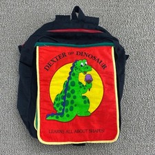 Dexter the Dinosaur Toddler Backpack Cloth Learns All About Shapes Baby Book