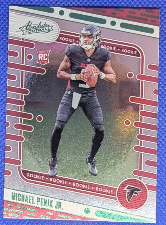 2024 Panini Absolute MICHAEL PENIX JR RC #108 Green Atlanta