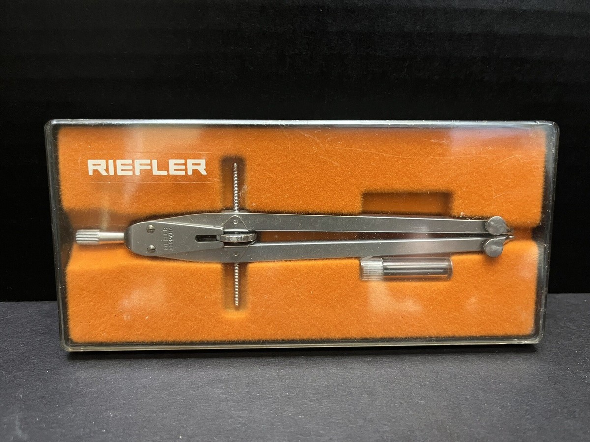 VTG RIEFLER Technical Drawing/Drafting Tool Compass/Divider German