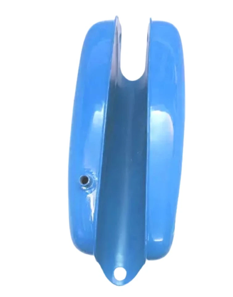 PASSEND FÜR HUSQVARNA 1974 CR 250 WR 250 MAG REPRO BLAU CHROM STAHL TANK & DE... Foto 4 de 4