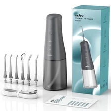 SEJOY Water Flosser Rechargeable 300 ML Oral Irrigator Teeth Cleaner Pick Floss