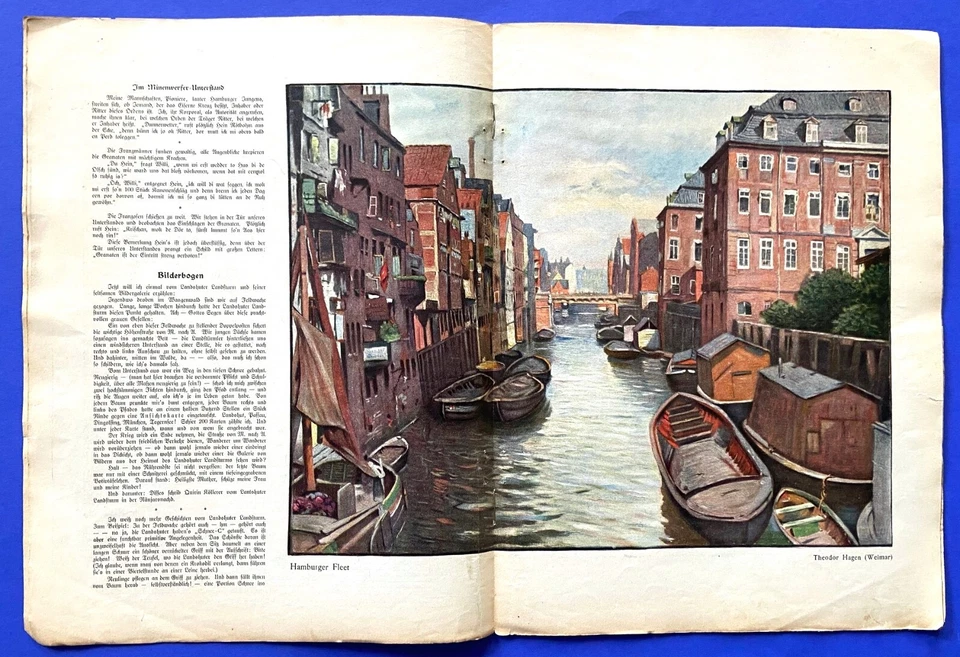 Historical Magazine Youth 1915 No. 12 Munich Illustrated Weekly Publication - Image 3 of 4