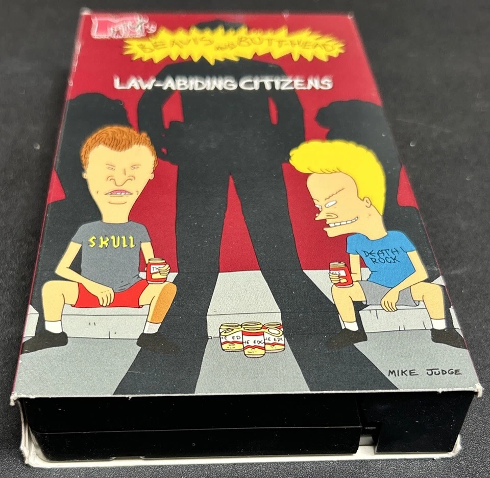 Beavis and Butt-Head Law-Abiding Citizens VHS Tape MTV Cartoon Comedy 1997 Used - Image 4 of 4