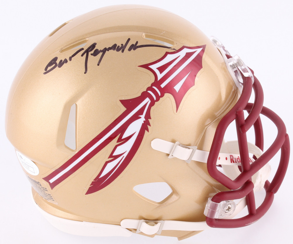 Burt Reynolds Autographed Signed Florida State Seminoles Mini Speed Helmet (JSA COA) 