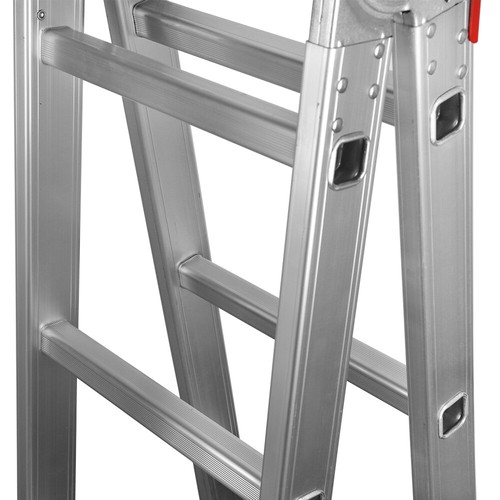 12 IN 1 Multi-Purpose Aluminium Combination Folding Ladder Foldable 4.7M Step - Picture 9 of 19