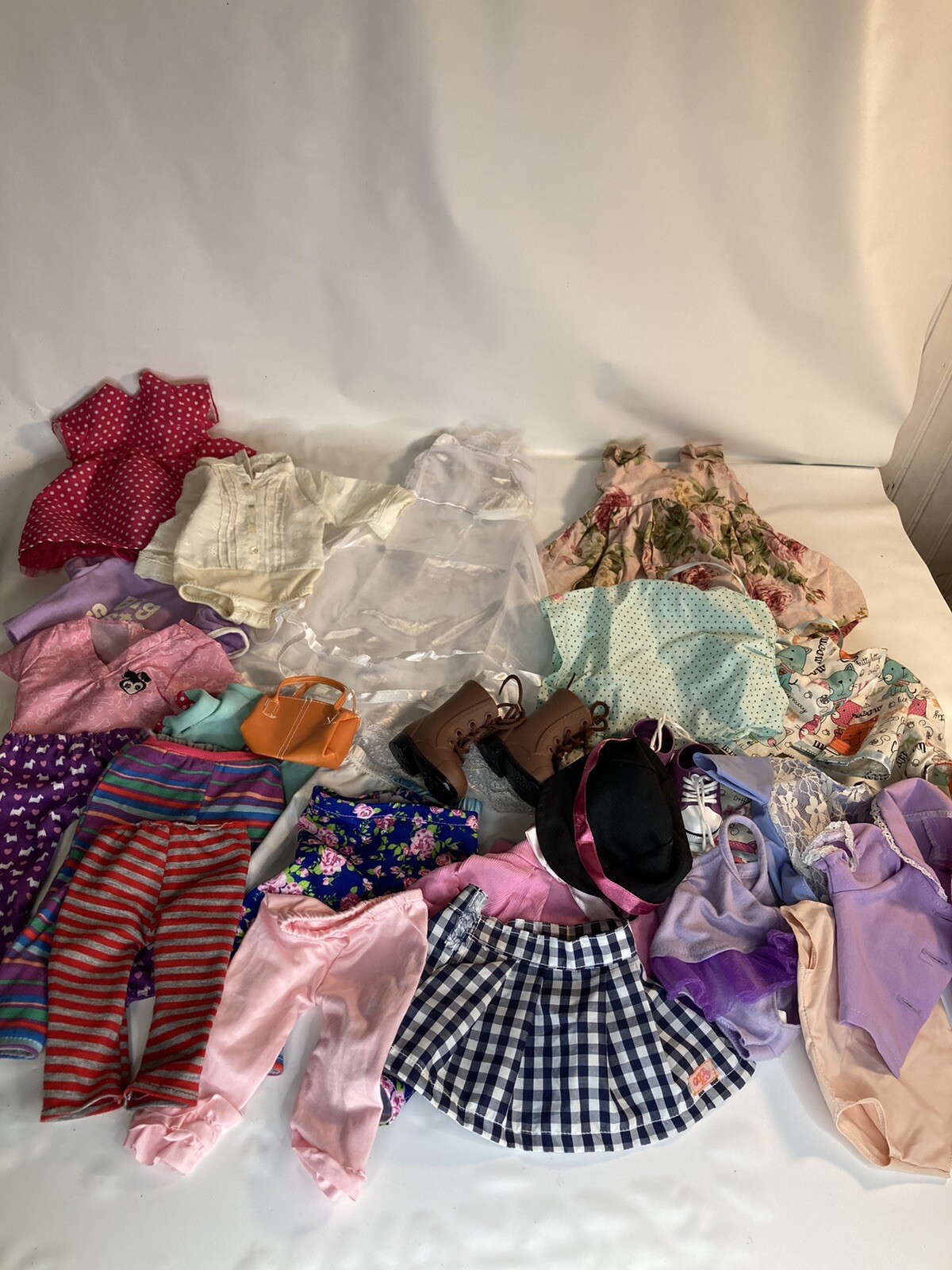 Our generation battat Fits 18&rdquo; Doll mixed clothes lot c