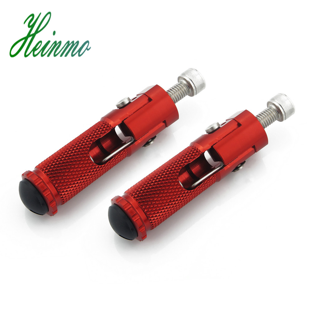Atv Passenger Foot Pegs Pair Of Universal Aluminum Rear Foot Pegs For ...