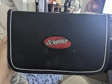 Vintage 2001 Scrabble Portable Travel Edition Board Game Hasbro COMPLETE